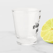 ミニマルモダンレトロ卒業党 ショットグラス (左)