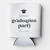 ミニマルモダンレトロ卒業党 缶クーラー (正面)