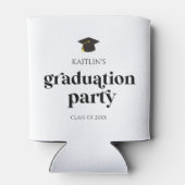 ミニマルモダンレトロ卒業党 缶クーラー (裏面)