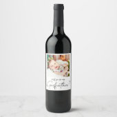 ミニマルモダン主義の写真ゴダフター提案 ワインラベル (正面)