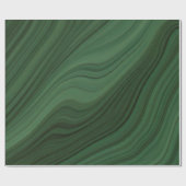 ミニマルモダン主義の大理石の森波 ラッピングペーパー (フラット)