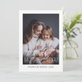 ミニマルモダン主義の母親のDay 1写真 シーズンカード (スタンド正面)