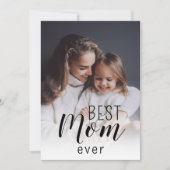 ミニマルモダン主義の母親のDay 1写真 シーズンカード (正面)