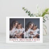 ミニマルモダン主義の母親のDay 2写真 シーズンカード (スタンド正面)