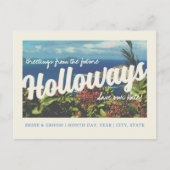 ミニマルモダン主義コースト日付はがき保存 シーズンポストカード (正面)