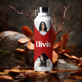 ミニマルモダン主義フォトコラージュパーソナライズされた ウォーターボトル