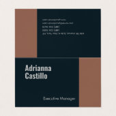 ミニマルモダン主義 名刺 (外部フラット)