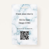 ミニマルモダン先生IDカード バッジ (裏面)