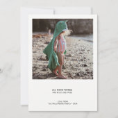 ミニマルモダン引用文 |フォトシンプル引用文 シーズンカード (正面)