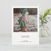 ミニマルモダン引用文 |フォトシンプル引用文 シーズンカード (スタンド正面)