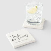 ミニマルモダン手品 |ハッピーハローウィン ストーンコースター (横)