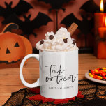 ミニマルモダン手品 |ハッピーハローウィン ツートーンマグカップ<br><div class="desc">ミニマルモダン手品 |ハッピーハローウィン</div>