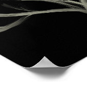 ミニマルモダン抽象芸術ツリーウォールアートポスター ポスター (角)