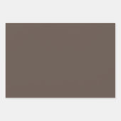 ミニマルモダン抽象芸術茶 ラッピングペーパーシート (正面3)