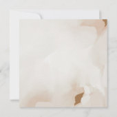 ミニマルモダン抽象芸術 招待状 (裏面)