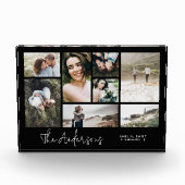 ミニマルモダン数々のエレガント8枚の写真最高の友人 フォトブロック (正面)