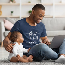 ミニマルモダン最高のパパは常に父の日の脚本