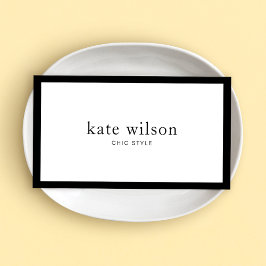 ミニマルモダン白黒プロフェッショナル