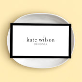 ミニマルモダン白黒プロフェッショナル