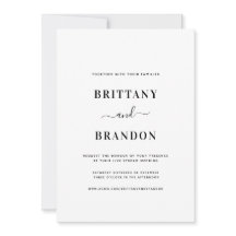 ミニマルモダン白黒ライブストリ結婚ーム