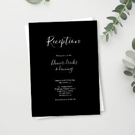 ミニマルモダン白黒 エンクロージャーカード