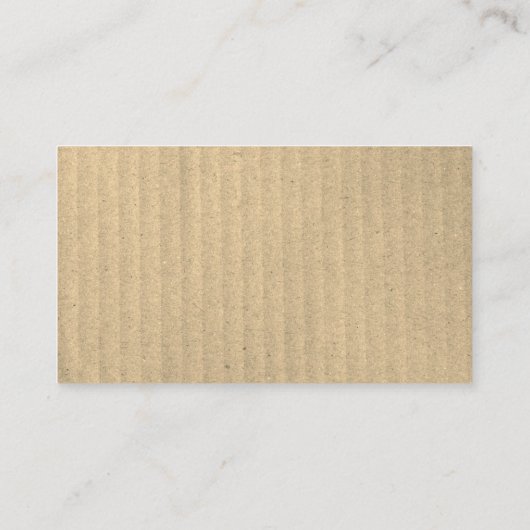 ミニマルモダン素朴建築ビジネスカー 名刺 (裏面)