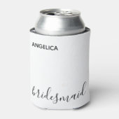 ミニマルモダン結婚タイポグラフィ 缶クーラー (缶正面)