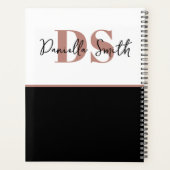 ミニマルモダン美容師 プランナー手帳 (裏面)