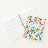 ミニマルモダン花手帳 ノートブック (内部)