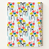 ミニマルモダン花手帳 ノートブック (裏面)