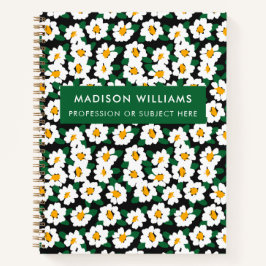 ミニマルモダン花手帳 ノートブック