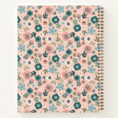 ミニマルモダン花手帳 ノートブック (裏面)