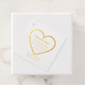 ミニマルモダン お礼の結婚式 フェイバータグ (箱)