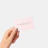 ミニマルモダン ドクター プロフェッショナル ピンク バッジ (Handheld)