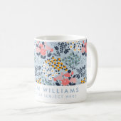 ミニマルモダン フラワーズ コーヒーマグ コーヒーマグカップ (正面右)