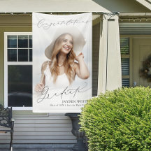 ミニマルモダンChic Script Photo Gradation Party