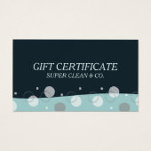 ミニマルモダンDark Blue Cleaning Services (正面)