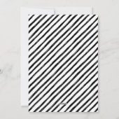 ミニマルモダンJoyful Family 3 Photo Christmas シーズンカード (裏面)