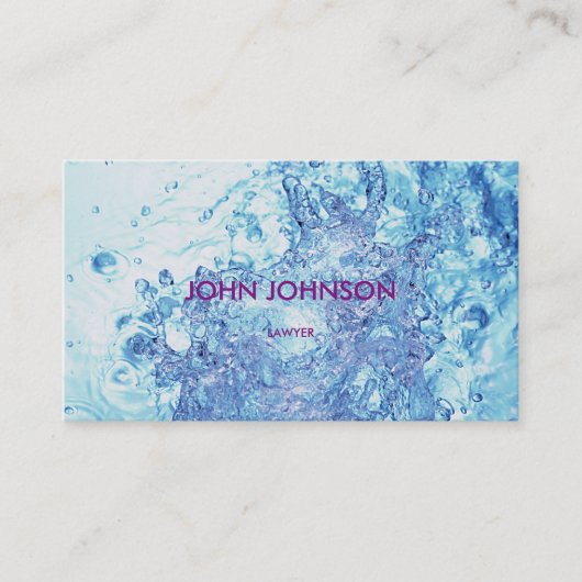 ミニマルモダンOxygen Vip名刺 名刺 (正面)