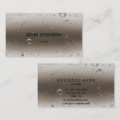 ミニマルモダンOxygen Vip名刺 名刺 (正面/裏面)