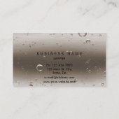 ミニマルモダンOxygen Vip名刺 名刺 (裏面)