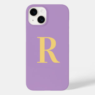 ミニマルモノグラムモダンパープル薄紫 Case-Mate iPhone 14ケース