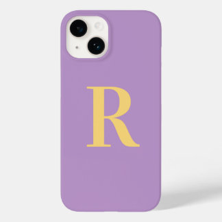 ミニマルモノグラムモダンパープル薄紫 Case-Mate iPhone 14ケース
