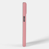ミニマルモノグラム・サーモンピンク Case-Mate iPhoneケース (裏面 / 右)