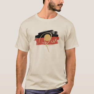 ミニマルユニセックスタイポグラフィ声明Tシャツ Tシャツ