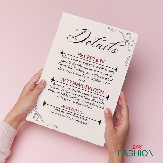 ミニマルユニークス結婚詳細 エンクロージャーカード