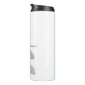 ミニマルユニークモダンリストフローラの追加の名前 タンブラー (回転右)