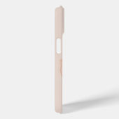 ミニマルラインアート 瞑想する女性 ウォーターカラー Case-Mate iPhoneケース (裏面 / 右)