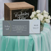 ミニマルリングや輪結婚の願い井戸 エンクロージャーカード