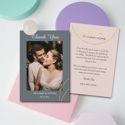 ミニマルリングや輪結婚ズサンキュー エンクロージャーカード